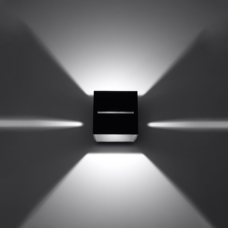 Nástěnné svítidlo LOBO G9 Cube Up-Down Modern Black SOLLUX
