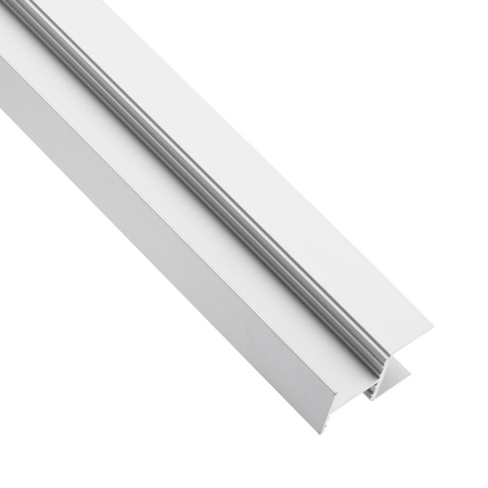 Nábytkový Eloxovaný Hliníkový Profil pro LED Pásky KM48, Stříbrný 2m LUMILED