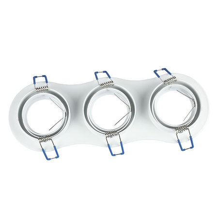 Zapuštěné stropní svítidlo 3 GU10 White VT-784 V-TAC