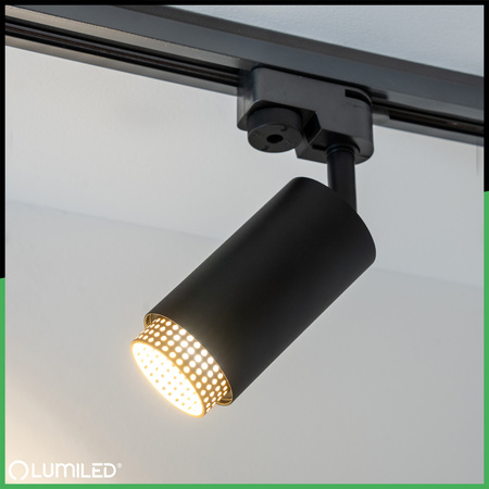 Sada 3m kolejnic + 5x stropní svítidlo s reflektorem GU10 LUMILED track lighting