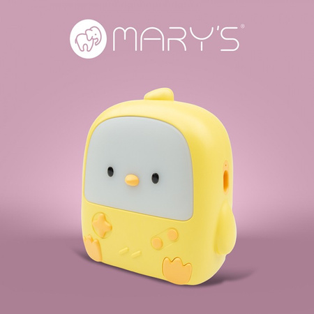 Dětské noční světlo MARY'S CHIRCH LED 1W 3000K teplá bílá USB dobíjecí 1200mAh žlutá MARY'S CHIRCH