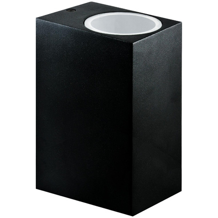 LED zahradní nástěnné svítidlo 2xGU10 BOSTON GOLDLUX (Polux) DOUBLE BLACK