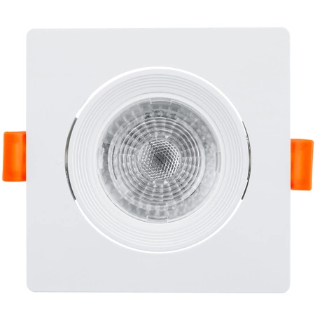 Halogenová Podhledové svítidlo GU10, MR16 Nastavitelná Čtvercová Bílá VENTUS LUMILED