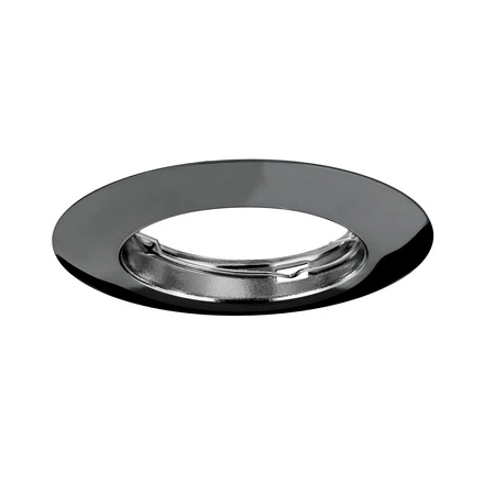 Opin GOLDLUX (Polux) pevné stropní svítidlo. kulaté. černý perleťový kov GU10