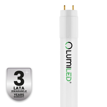 LED zářivka G13 T8 TUBA 9W 4000K Neutrální 60cm 160lm/W Lumiled