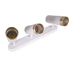 Nástěnné a stropní bodové svítidlo 3x GU10 White Gold FADO Sanico Goldlux