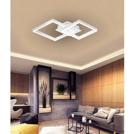 Stropní svítidlo LED 70W CCT GALAXIS HERKULES White + dálkové ovládání ovladače