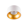 LED GU10 Round White Gold Mini Kanlux Bodové LED svítidlo pro povrchovou montáž