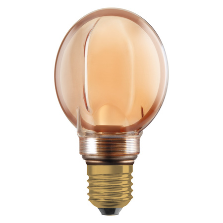 Dekorativní LED žárovka G80 E27 4W = 22W 220lm 1800K teplé 330° vlákno stmívatelné Vintage 1906 Osram