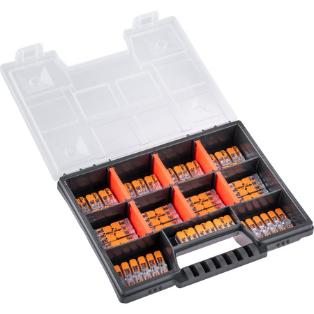 Rychlospojky WAGO Instalační konektory Sada 60 kusů - 20x 221-2411 20x 221-412 20x 20x 221-413