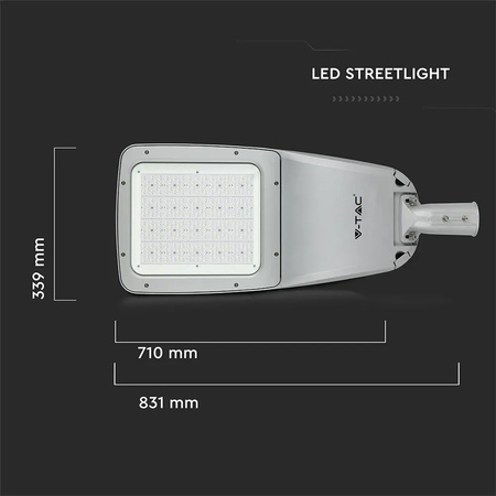 Pouliční lampa LED 200W 4000K CLASS II + III-M Typ SAMSUNG CHIP VT-200ST V-TAC