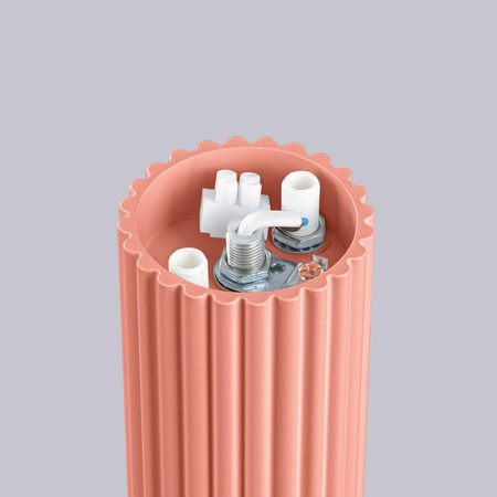 Koupelnové stropní svítidlo G9 kulaté oranžové moderní matné IP44 Halo Sollux