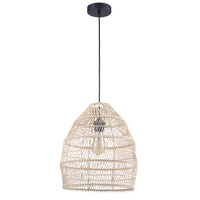 Stropní závěsné svítidlo E27 Beige Black Sakura Sanico Goldlux