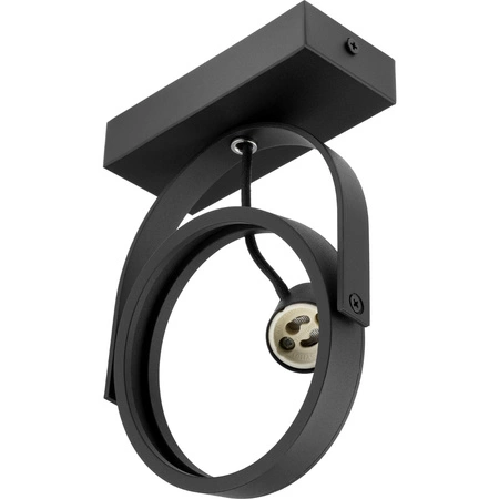 Stropní svítidlo Nástěnné svítidlo LEON ES111 Pohyblivé černé