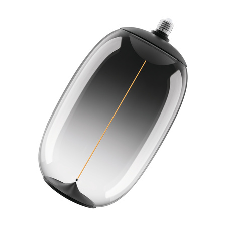 Dekorativní LED žárovka E27 12W = 28W 300lm 1800K teplá bílá 320° Smoke Filament Dimmable Vintage 1906 Osram