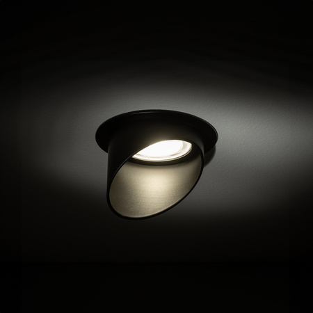 Zápustná montáž GU10 černá SOLTA 10491 Nowodvorski