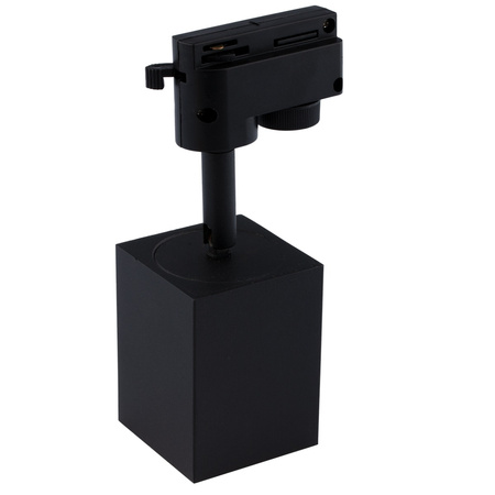 Lištový reflektor GU10, lampa pro jednofázové lišty Černá BRICK LUMILED