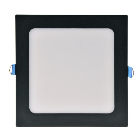 LED svítidlo pro zapuštěnou montáž 10W 1200lm 4000K Neutrální 120° Černá RIGEL Sanico Goldlux