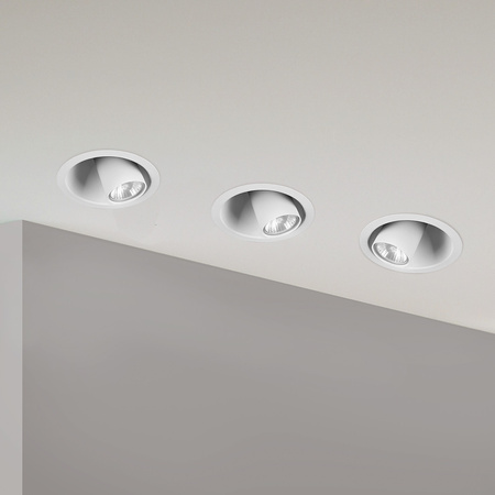 DOT 9378 Nowodvorski vestavná lampa Bílá GU10 Spot Movable Steel Minimalist