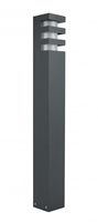Venkovní stojací zahradní lampa POST RADO 1 DG E27 75cm Su-Ma