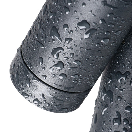 Venkovní poháněná lampa USTI 2x GU10 IP54 40cm antracitová KANLUX