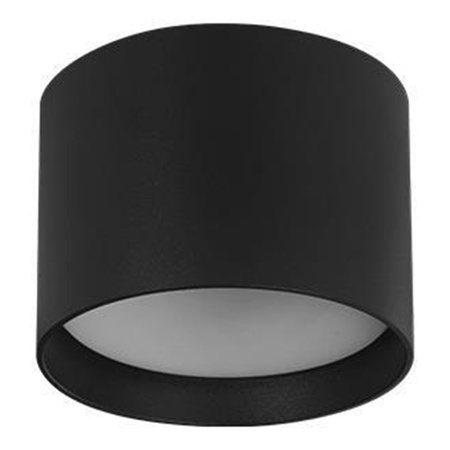 Přisazené LED SINO halogenové stropní svítidlo GX53 kulatá trubice černá