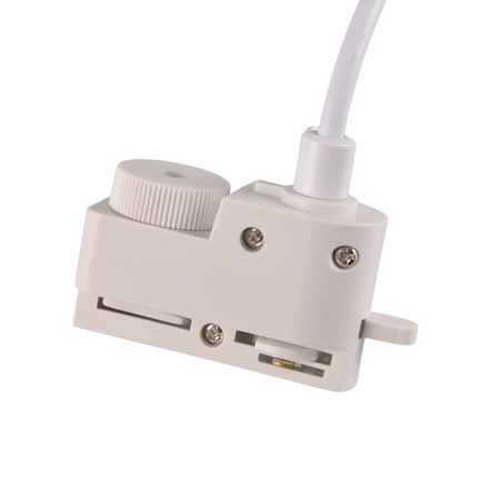 Sada přípojnic pro osvětlení 1m + 3x MARIBEL GU10 bílá + zlatá