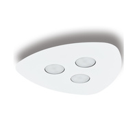 Stropní svítidlo ORGANIC III 8304 Nowodvorski White 3xGX53 Plafond Modern