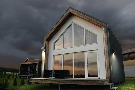 Solární reflektor LED venkovní lampa 10W 1400lm 4000K IP65 černá se senzorem pohybu a soumraku Endura Ledvance