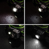 Dobíjecí čelovka 800LM CREE + SMD PRO SERIES VA0196 VAYOX