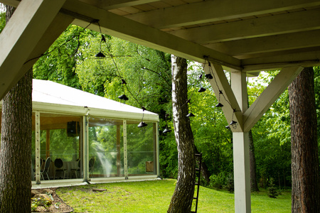 SOLAR GIRLAND 10x kovová lucerna 4.5m zahradní dekorativní 3000K Teplá bílá