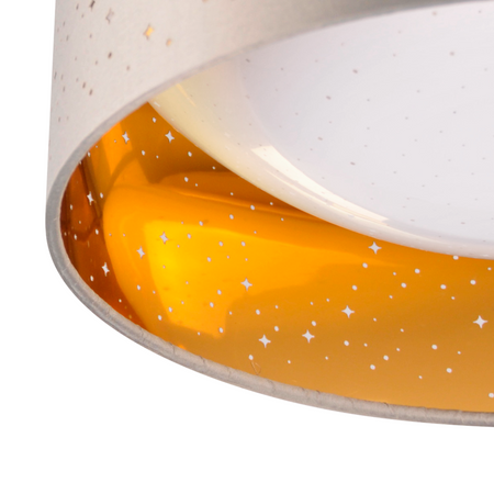 Plafond LED stropní svítidlo 18W 1850lm 4000K neutrální 120° bílá zlatá šedá Toulouse Sanico Goldlux