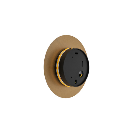 Nástěnné svítidlo LED 7W 60lm 3000K Warm Gold Modern RING LED S 10317 Nowodvorski