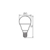 LED žárovka BILO E14 6,5W 806lm 4000K Neutral KANLUX