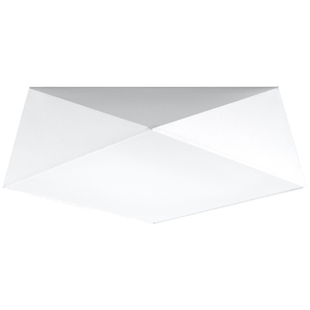 LED stropní svítidlo Plafond HEXA 3xE27 Čtvercové svítidlo 45cm Bílá SOLLUX