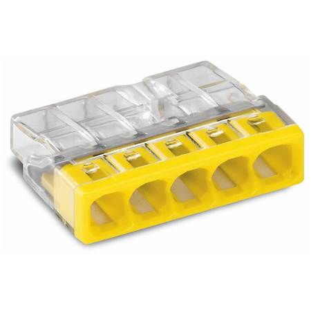 Rychlospojky WAGO Instalační konektory Sada 100 kusů - 20x 2273-202 2X2.5MM + 30x 203 3X2.5MM + 30x 204 4X2.5MM + 20x 205 5X2.5M