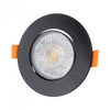 Vestavné LED svítidlo pro zapuštěnou montáž 3W / 5W / 7W CCT Black Round DOWNLIGHT Ecolight