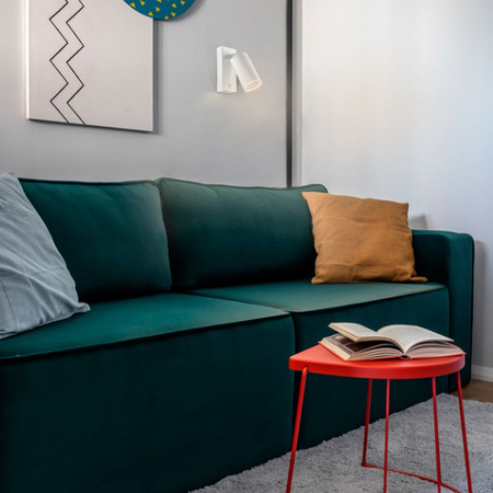 Nástěnné svítidlo Nástěnné svítidlo 1x GU10 White KENT Videx