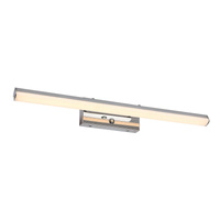 Nástěnné svítidlo LED 13W 1190lm 3000-6000K CCT Stmívatelný časovač Chrom IP44 Moderní Turgon Rabalux