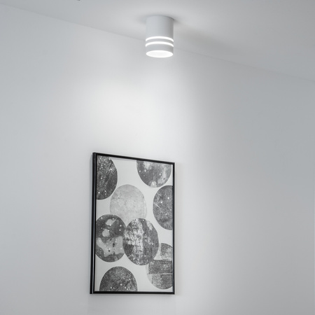 Nástěnné svítidlo HALOGENOVÉ Spot Tubus ARISA GU10 LUMILED Kulaté Bílé 80mm