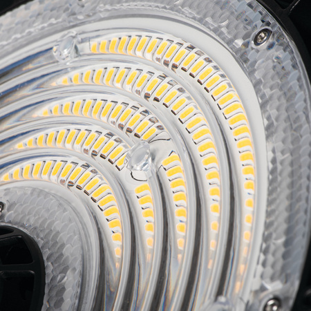 Stmívatelné průmyslové svítidlo LED High-Bay 100W 17000lm 4000K Neutral 90° IP65 IK08 Round Grey HB KANLUX