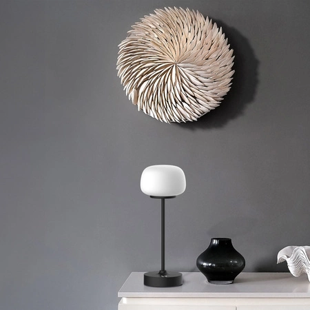 Dekorativní stolní lampa LED 1,8 W 150 lm 2700K teplá černá Rimini Sanico Goldlux