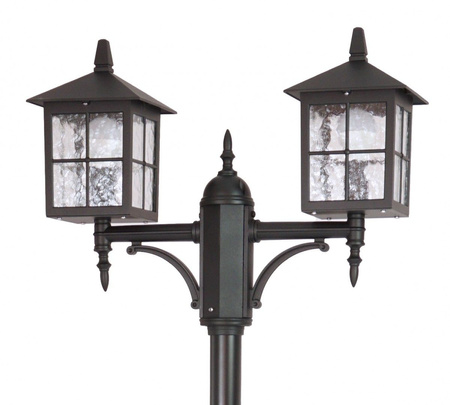Venkovní zahradní lampa LANTERN E27 Venice OGMWN 2 KW 180-280cm černá Su-Ma
