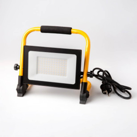 Reflektor LED 100W 4000K IP65 Přenosný s 1.5 m kabelem ECOLIGHT