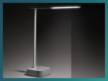 LED stolní lampa TILPA 5W 5000K stmívatelná bílá PHILIPS