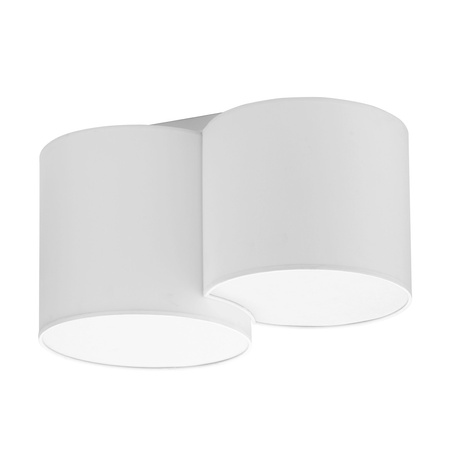 MONA WHITE Plafondové stropní svítidlo Tuba White Modern 2xE27 3440 TK Lighting
