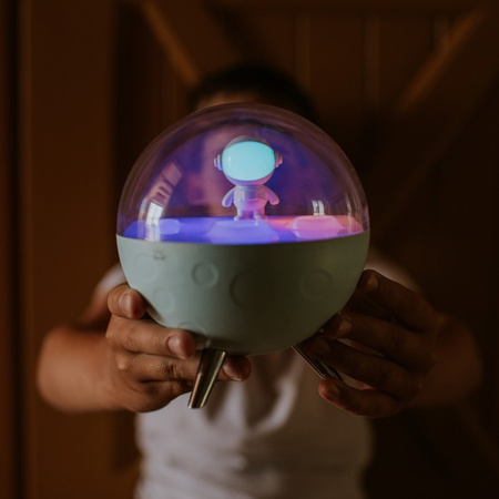 Dětské noční LED světlo 0,7W 3000K teplé + vícebarevné RGB dobíjecí 1200mAh bílé MARY'S CHURCH