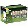 6x LED žárovka E27 A60 6W = 50W 660lm 2200K Warm 360° DIMMION FILAMENT LUMILED