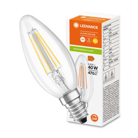 LED žárovka E14 B35 4,8W = 40W 470lm 2700K Warm 300° Dimmable Ledvance