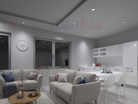 Kruhová podhledová svítidla nastavitelná GU5.3 GU10 stříbrná Morta Kanlux